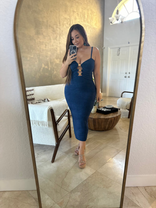 Desiree Bodycon Midi Dress